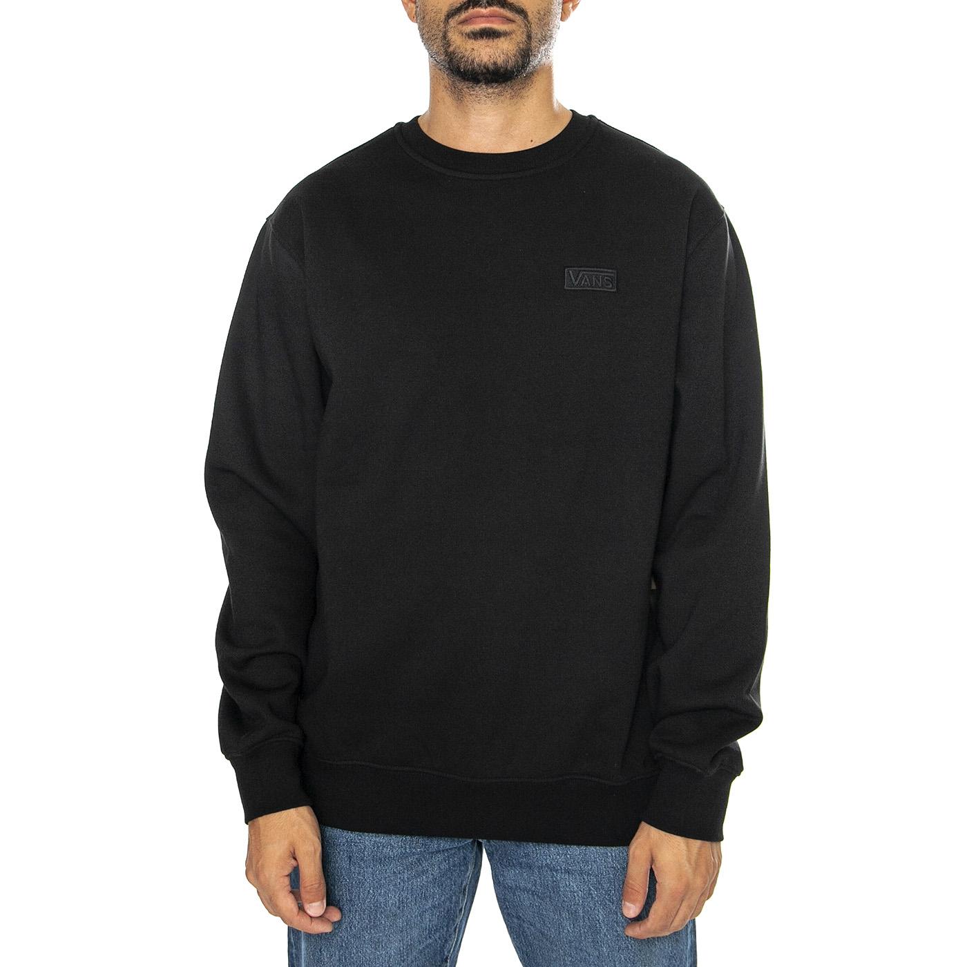 Core Basic II Crew Black - Felpa Girocollo Uomo Nera VN000JSEBLK1  VANS 