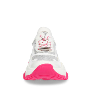 Fireball Wht / Fuchs - Scarpe Stringate Profilo Basso Donna Bianche / Viola SMPFIREBALL-WHT  STEVE MADDEN 