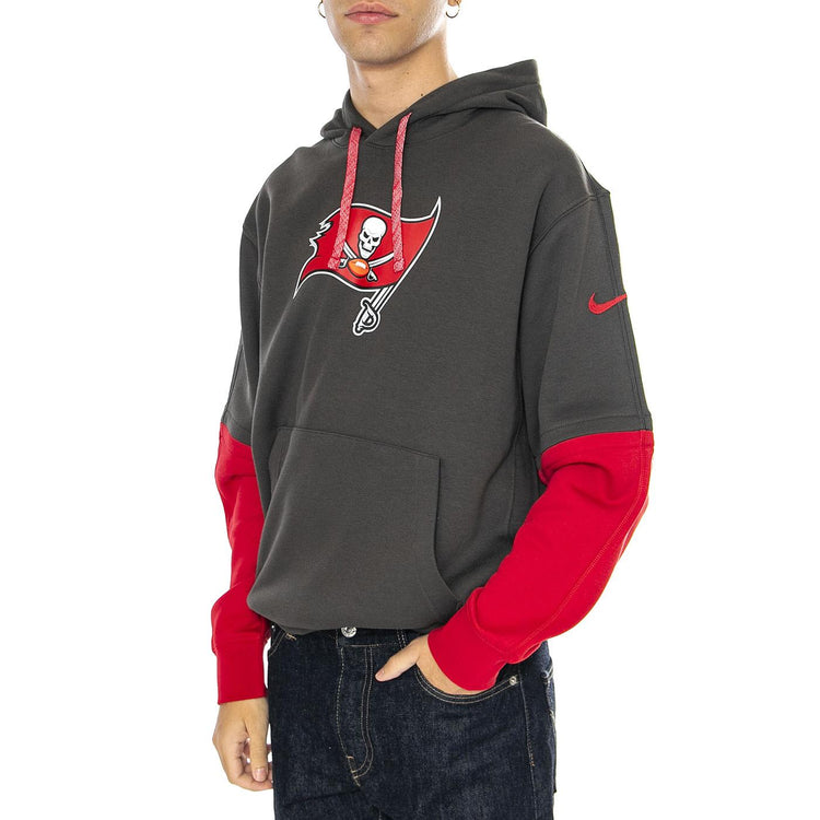 Nike Club Hoodie Black / Grey - Felpa Uomo Nera 02F2-964Z-8B-87G . NIKE 