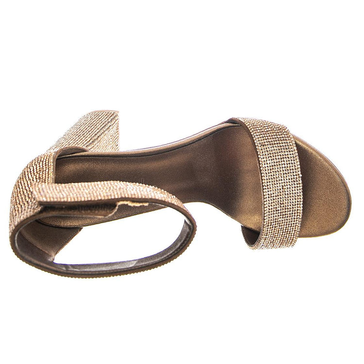 Lindsay-Js - Sandali Donna Rosa / Bronze Combo JCS33190510-BRO  JEFFREY CAMPBELL 