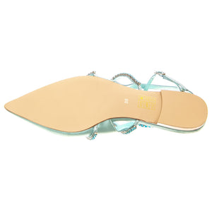 W' Pristina-Torquoise Saint Combo - Sandali Donna Turchesi JCR2P-150A  JEFFREY CAMPBELL 