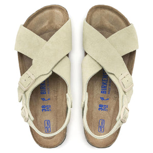 W' Tulum SFB Almond, Suede Leather - Sandali Donna Beige 1021535  BIRKENSTOCK 