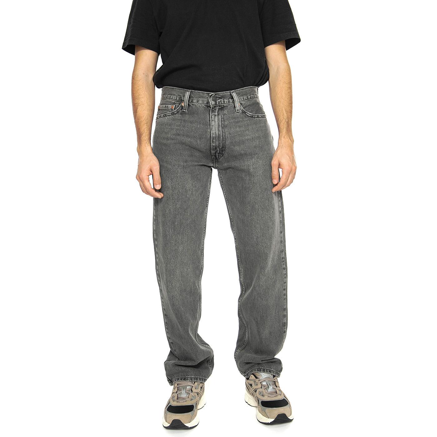 555 Relaxed Straight Cheers To That - Pantaloni Denim Jeans Uomo Grigi A7223-0000  LEVIS 