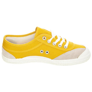 Retro Canvas 5005 - Scarpe Stringate Profilo Basso Donna Gialle / Golden Road K192496-YLW . KAWASAKI 