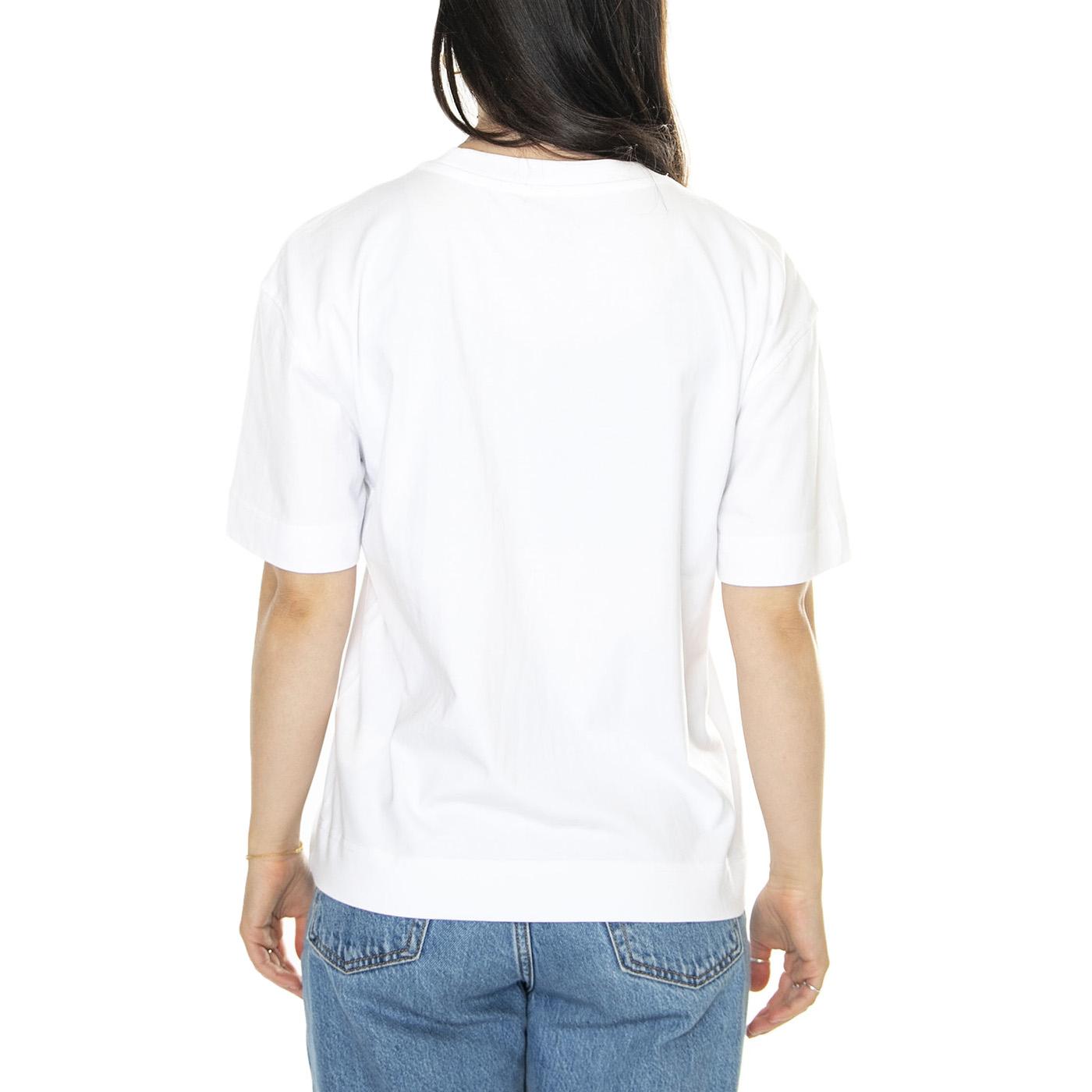 Pocket Tee Bright White - Maglietta Girocollo Donna Bianca 112350173  LEE 
