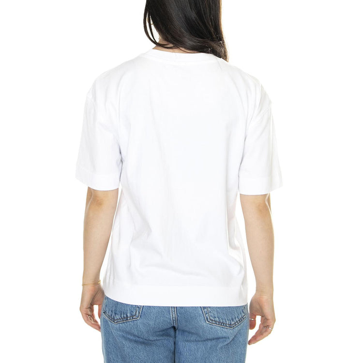 Pocket Tee Bright White - Maglietta Girocollo Donna Bianca 112350173  LEE 