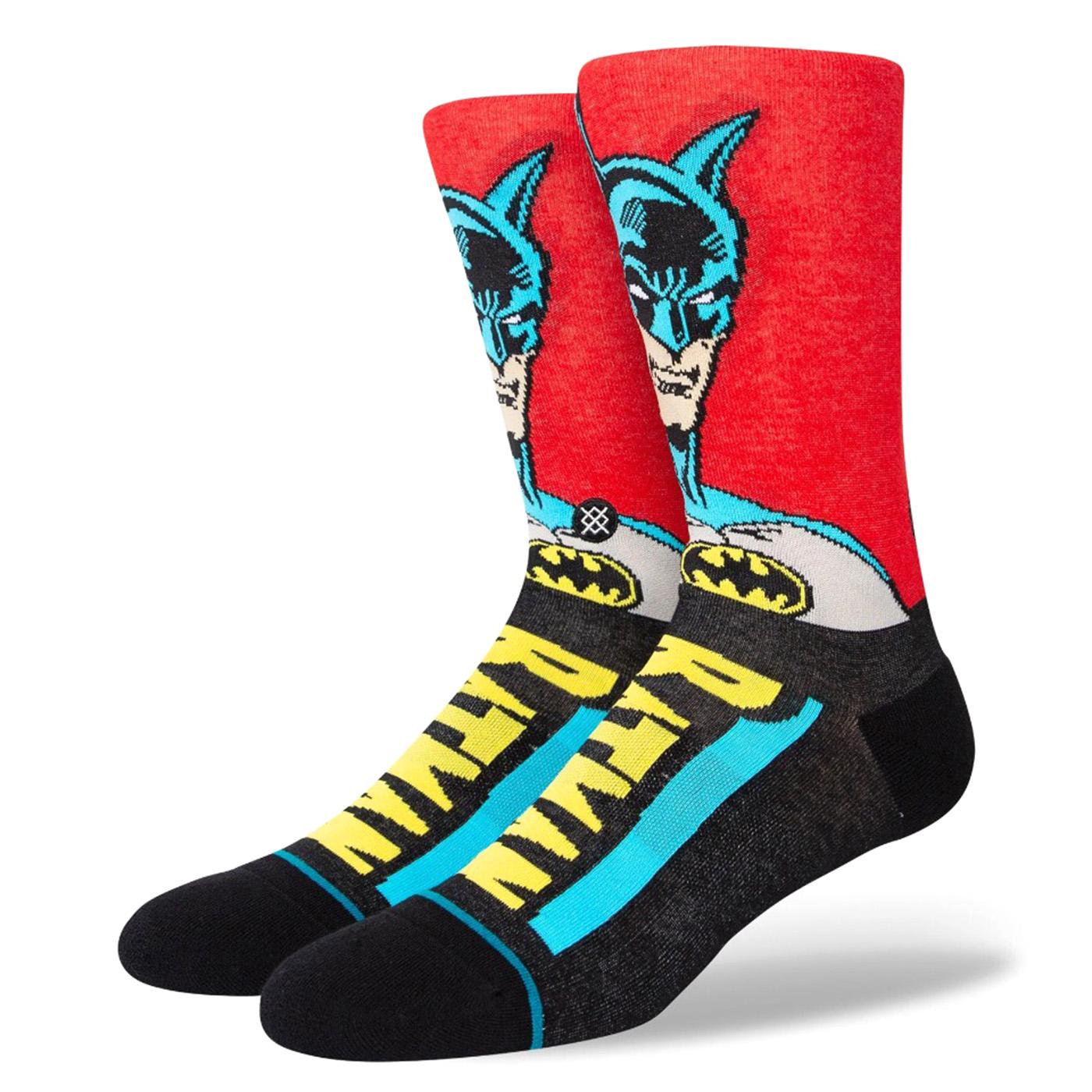 Batman Comic Crew Sock - Calzini Multicolore A545D22BAT  STANCE 