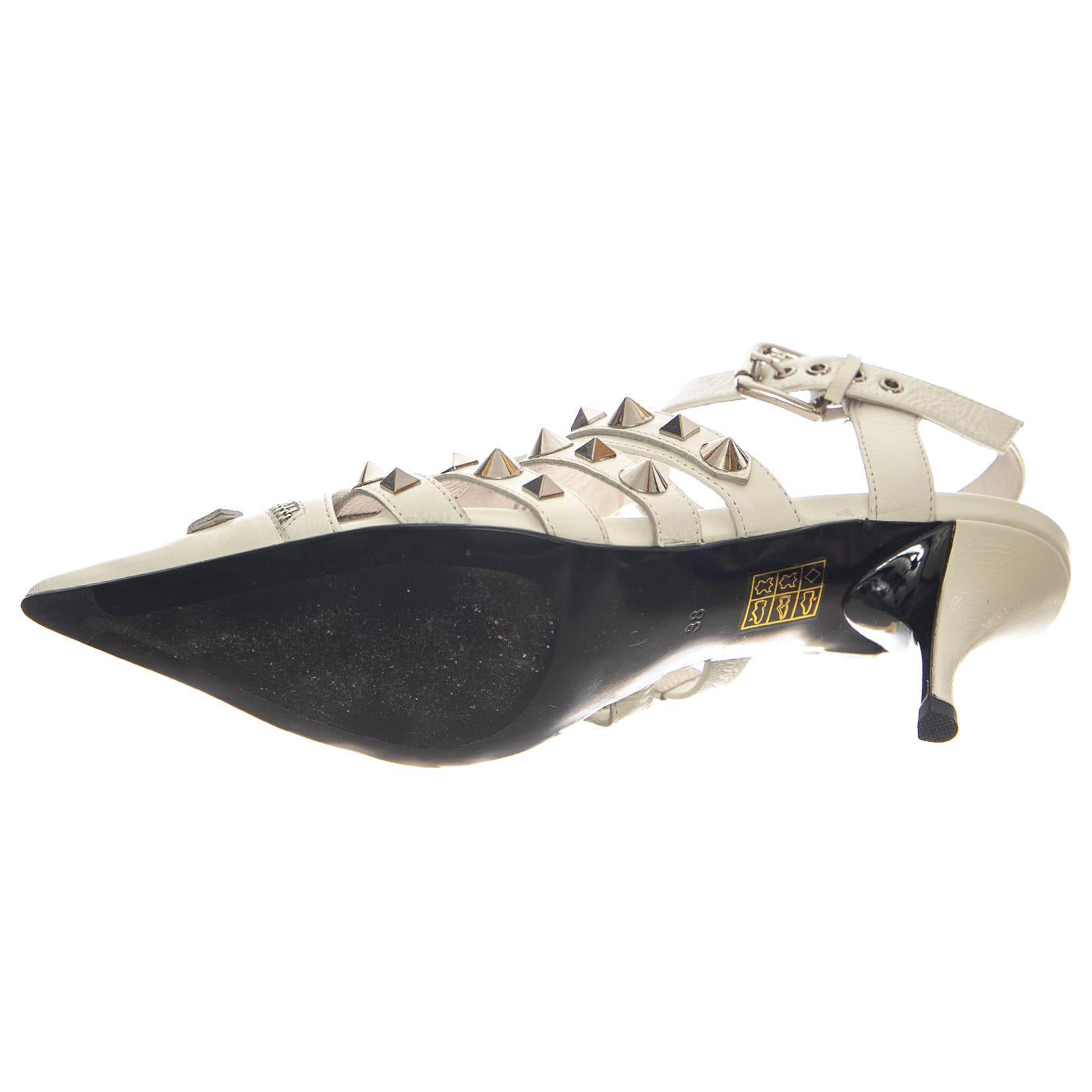 Rocked Ivory Crinkle Silver - Sandali Donna Bianchi JC-ROCKEDYVO  JEFFREY CAMPBELL 