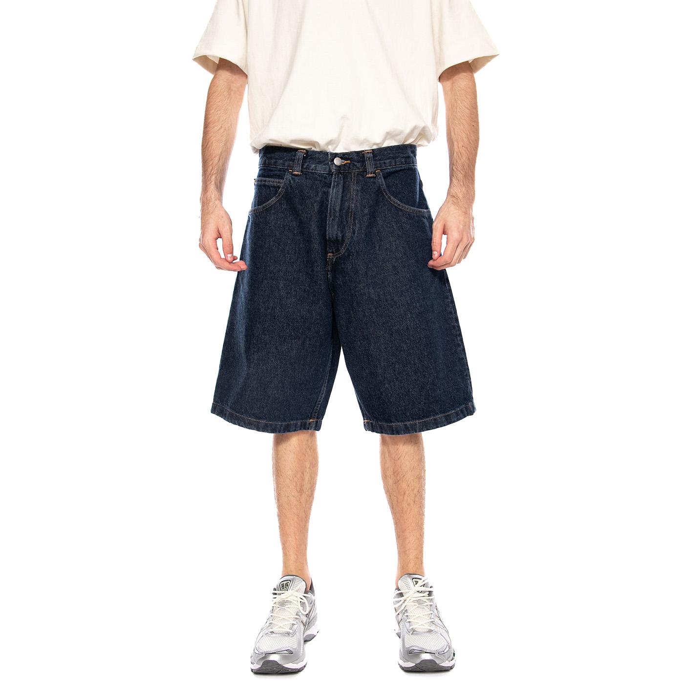 Worker Short Dark Marble Wash - Bermuda Uomo Blu I036445.01.I9. 01.I9 EDWIN 