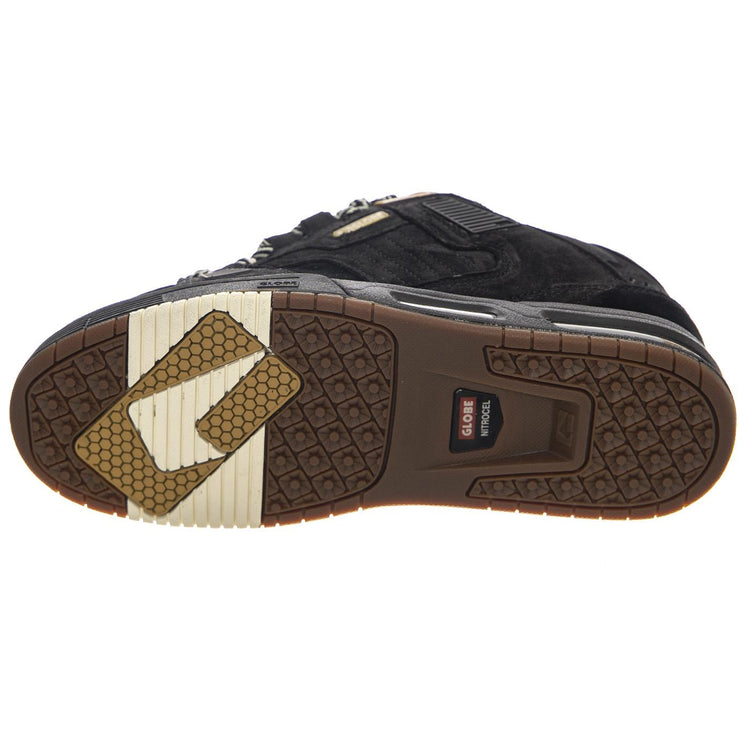 Sabre Black Prm Shoes - Scarpe Stringate Profilo Basso Uomo Nere GBSABR-20602  GLOBE 