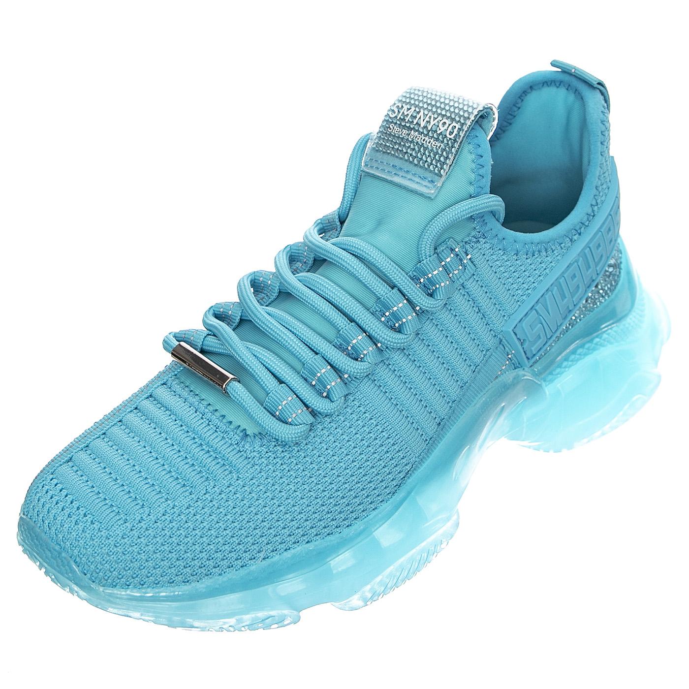 Maxilla R Bright Aqua - Scarpe Stringate Profilo Basso Donna Blu SMPMAXILLAR-BAQ  STEVE MADDEN 