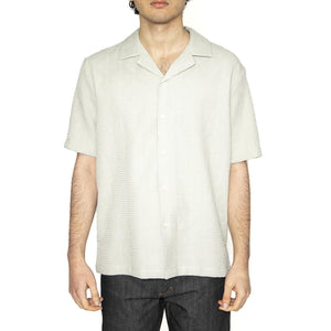 Favian Sea Foam - Camicia Maniche Corte Uomo Grigia 331390-083  ELVINE 