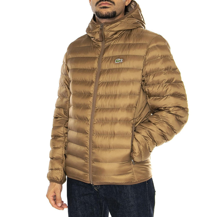 Blusone BH2909-SIX Brown - Giacca con Cappuccio Uomo Marrone BH2909-SIX  LACOSTE 