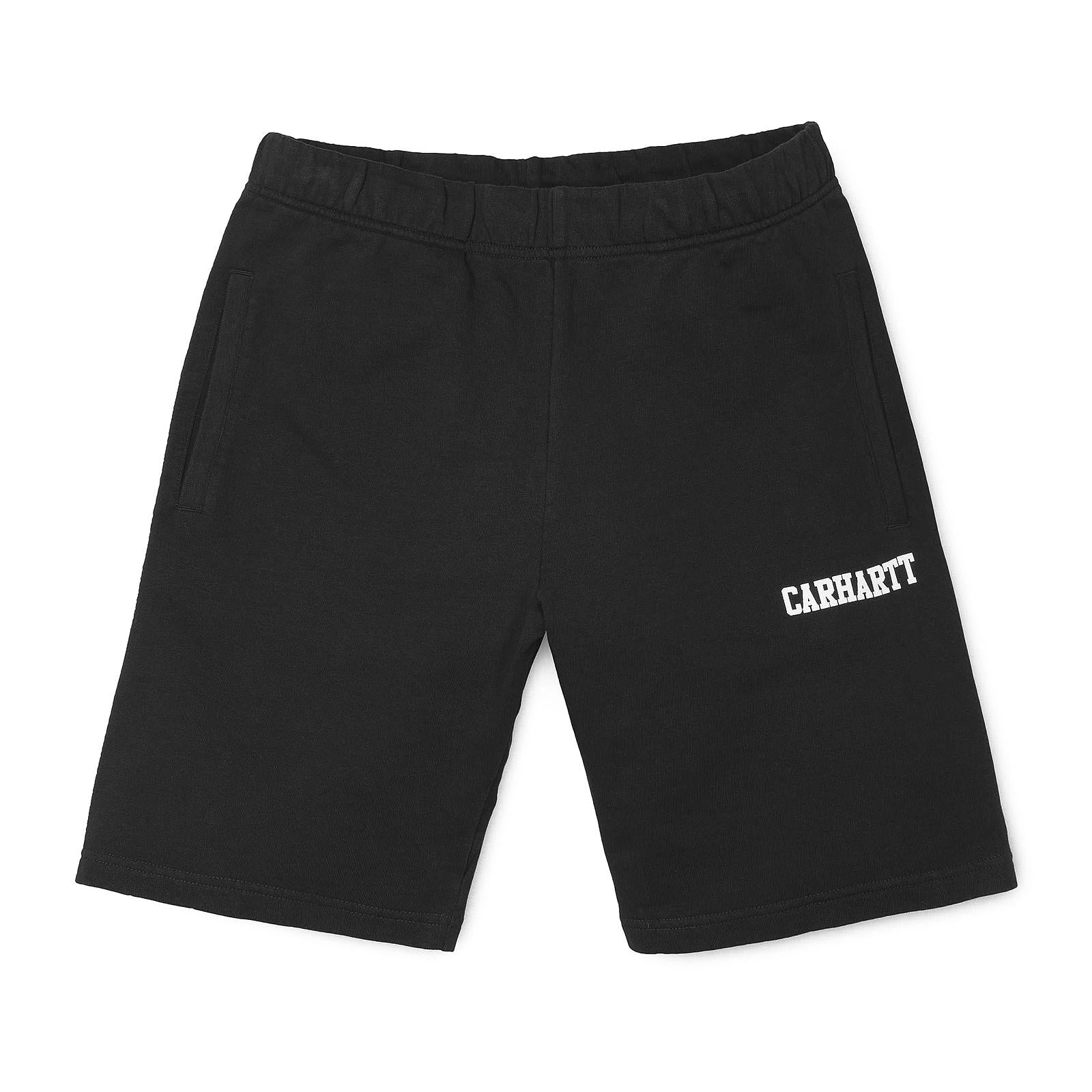 College Sweat - Black/White - Bermuda Uomo I024673.89.90.03  CARHARTT WIP 