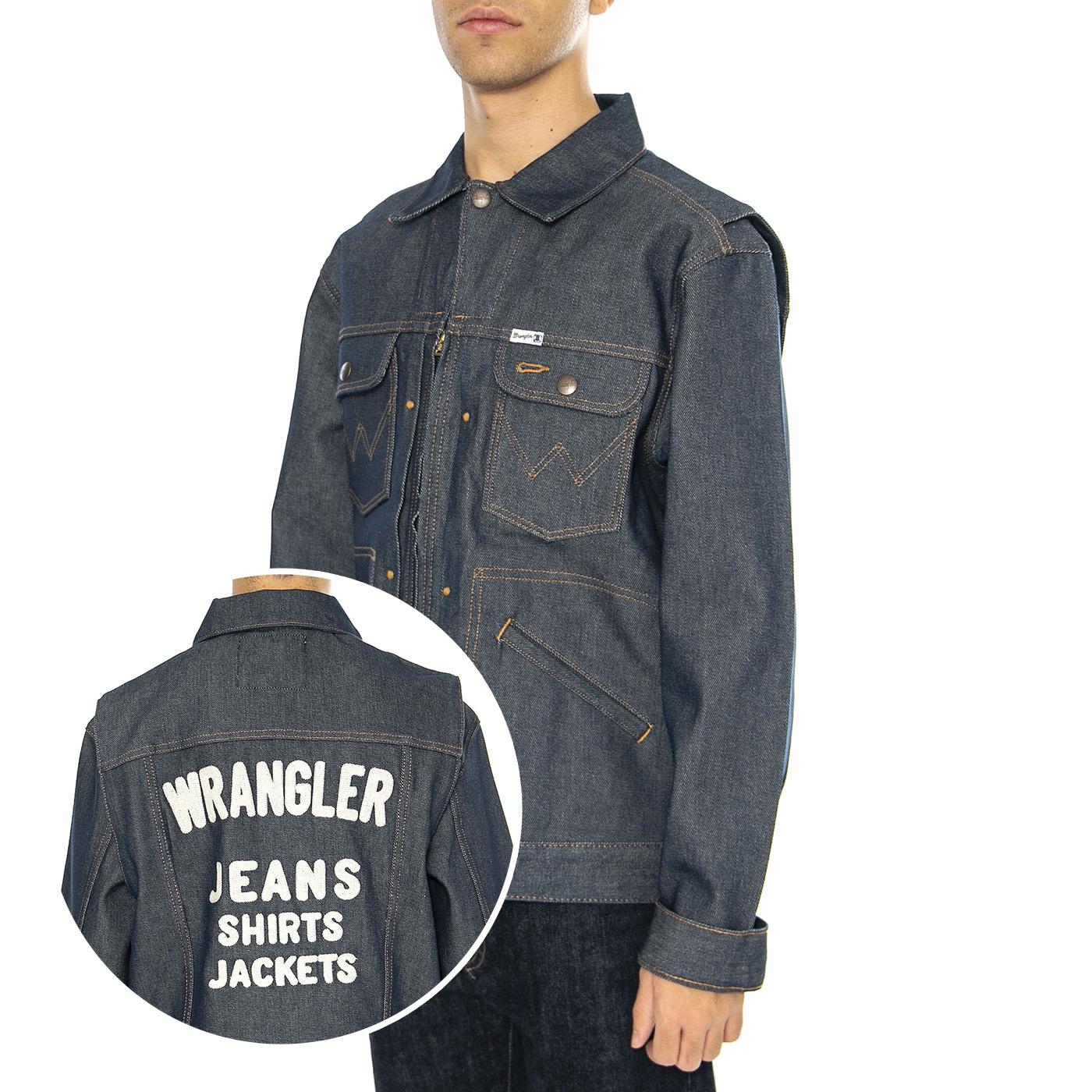 Embroidered Jacket Cooper - Giacca Uomo Blu 112357738-BLUE  WRANGLER 