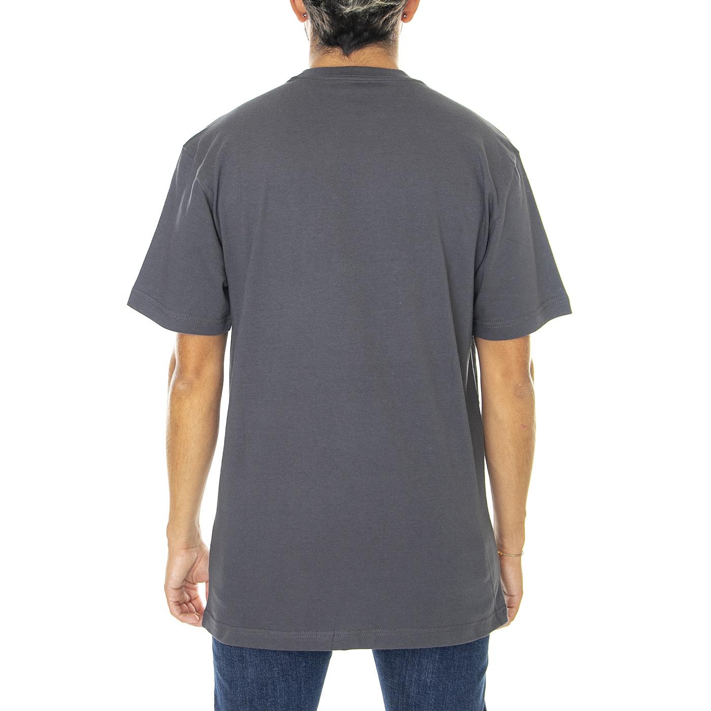 Cotton T-Shirt Charcoal Grey - Maglietta Girocollo Uomo Grigia DK0A4XUCCH01  DICKIES 