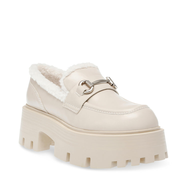 Milestone Bone Action Leather - Scarpe Profilo Basso Donna Bianche SMSMILESTONE-17Y  STEVE MADDEN 