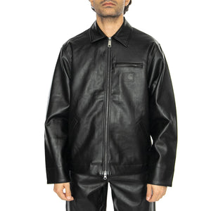 Detroit Jacket Black - Giacca Similpelle Uomo Nera I034426.89XX  CARHARTT WIP 