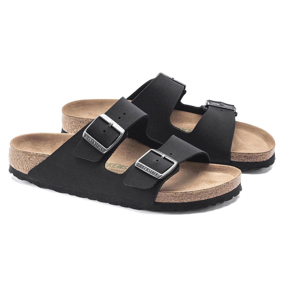 Arizona - Sandali Uomo Neri - Calzata Regolare 1019057  BIRKENSTOCK 