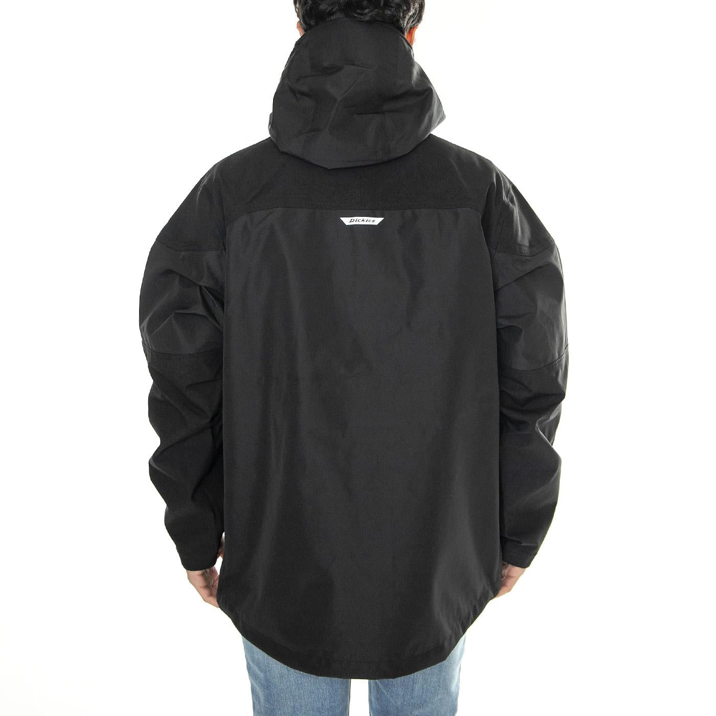 Waterproof Shell Jacket Black - Giacca con Cappuccio Uomo Nera DK0A4YNBBLK1  DICKIES 