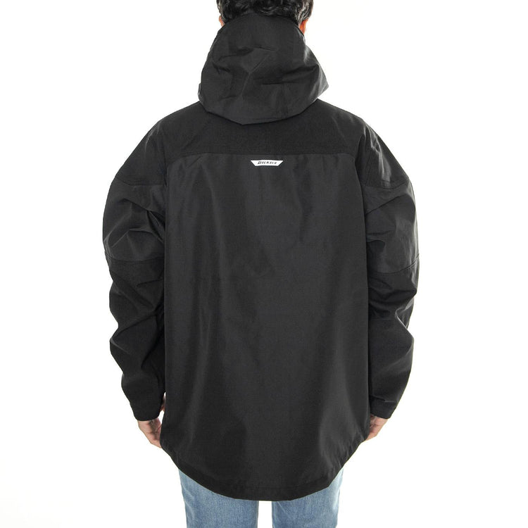 Waterproof Shell Jacket Black - Giacca con Cappuccio Uomo Nera DK0A4YNBBLK1  DICKIES 
