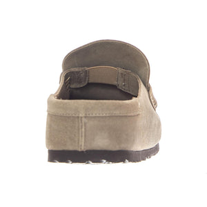 Naples Wrapped Suede Leather Narrow Fit Taupe - Mocassini Uomo Beige 1029710 TPE BIRKENSTOCK 