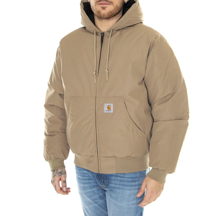 Active Cold Jacket Leather - Giacca Invernale Uomo Beige I032828.8YXX  CARHARTT WIP 