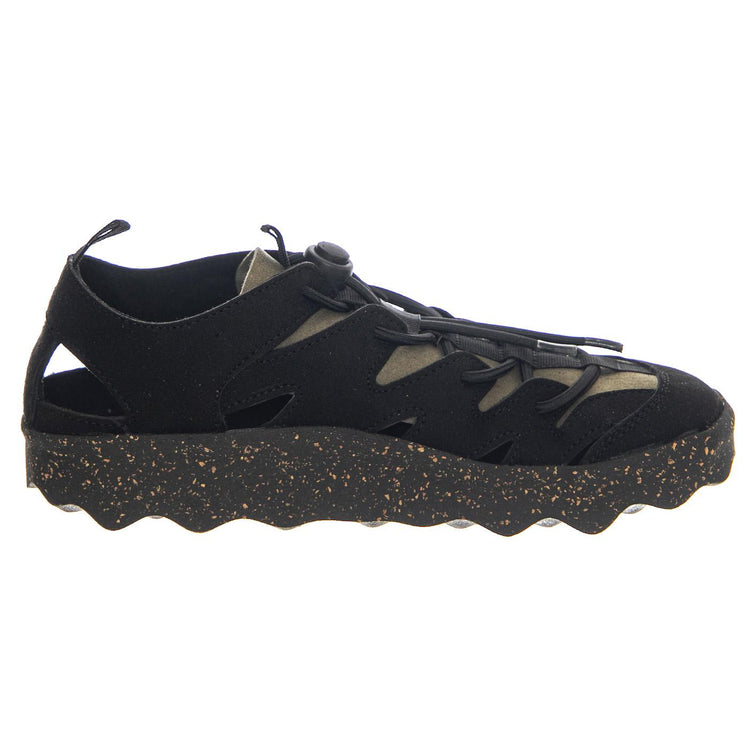 Cure 2 Black Eco Suede - Scarpe Donna Nere P018206000  ASPORTUGUESAS 