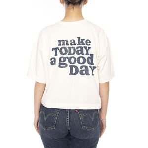 GOOD DAY LEE ECRU - Maglietta Girocollo Donna Bianca 112377770 WHT LEE 
