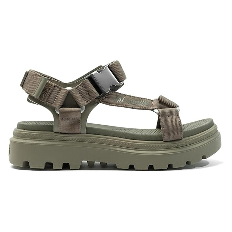 PALLACRUISE STRAP DUSKY GREEN - Sandali Donna Verdi PAS97465-308-M . PALLADIUM 