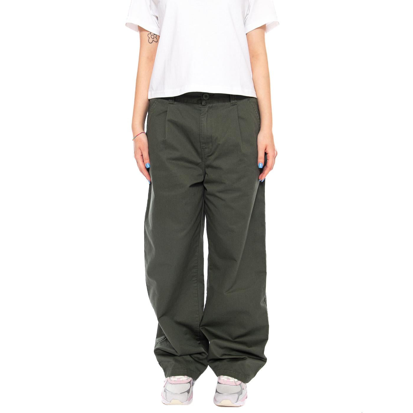 W' MARV PANT OPUNTIA - Pantaloni Donna Verdi I036523 2ZX06 CARHARTT WIP 