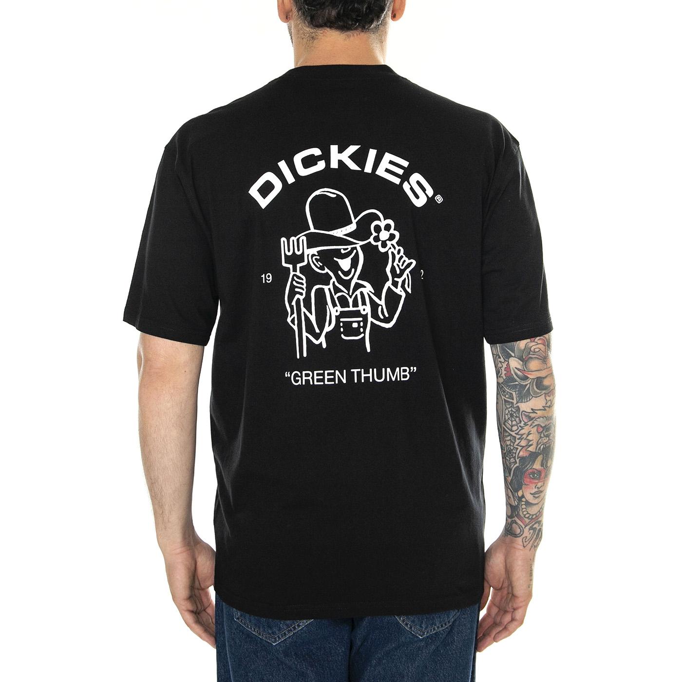 Wakefield Tees SS Black - Maglietta Girocollo Uomo Nera DK0A4YRCBLK1  DICKIES 
