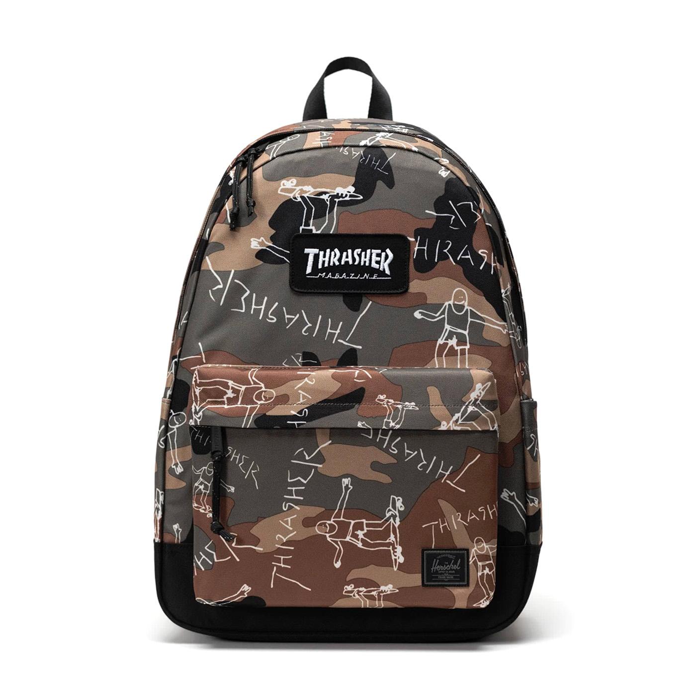 Thrasher Gonz Herschel Classic XL Backpack Woodland Camo - Zaino Camo 11646-00032-OS 00032 HERSCHEL 