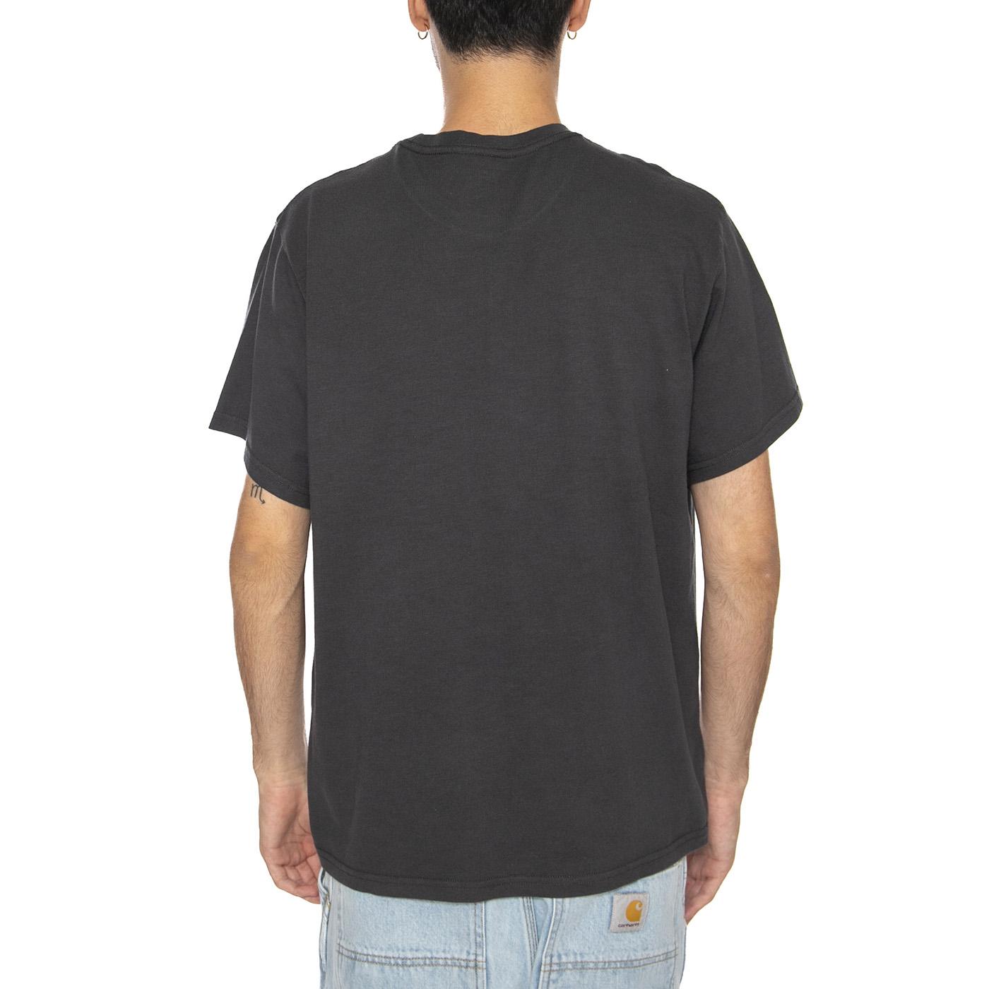 SS Relaxed Fit Tee Western Wind Eagle 1 Black - Maglietta Girocollo Uomo Nera 16143-2050  LEVIS 