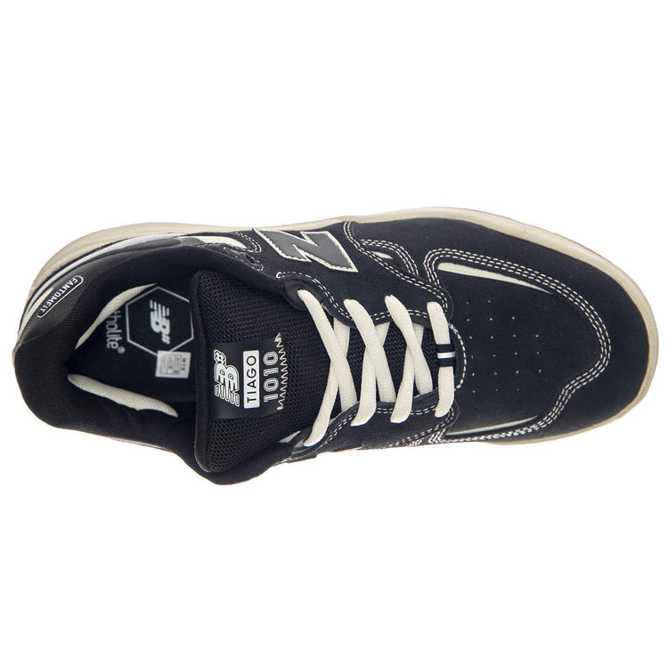 Scarpa Numeric Skateboarding Black Leather / Textile - Scarpe Stringate Profilo Basso Uomo Nere NM1010SB  NEW BALANCE 