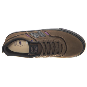 Numeric Skateboarding Brown Leather / Textile - Scarpe Profilo Basso Uomo Marroni NM306ODS  NEW BALANCE 