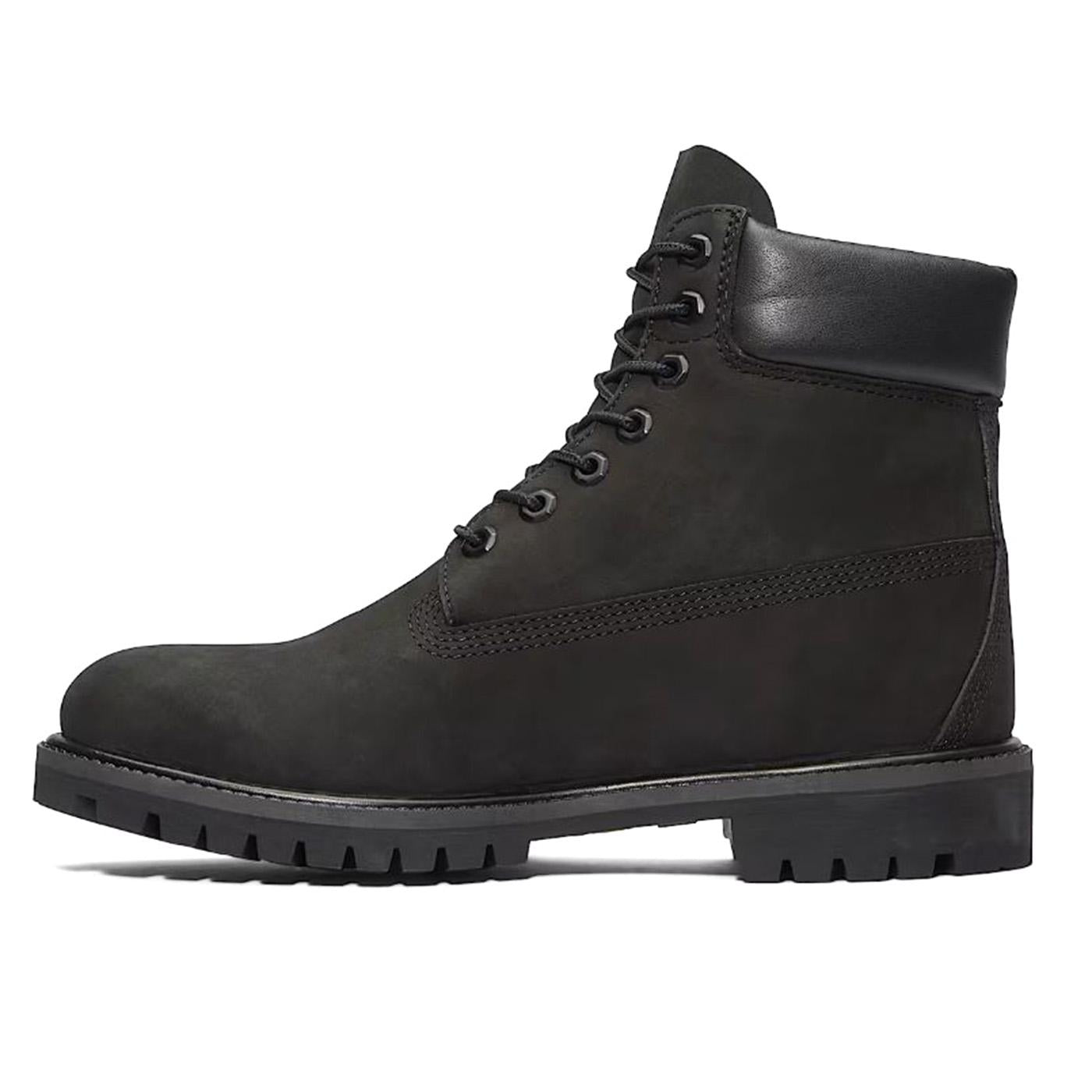 Timberland Premium 6 Inch Lace Up Waterproof Boot Black - Stivaletti Donna Neri TB08658A0011  TIMBERLAND 