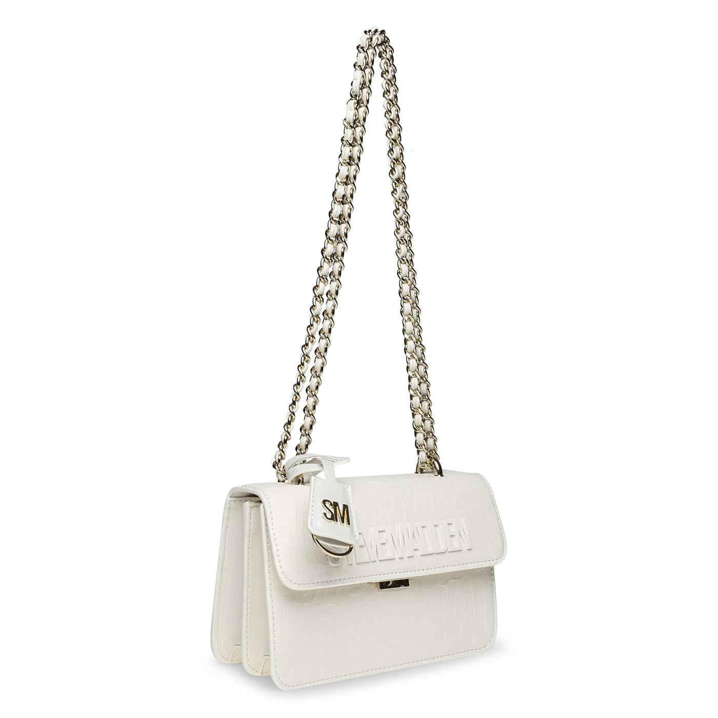 BDoozy White - Borsa a Tracolla Bianca SMABDOOZY-WHT  STEVE MADDEN 