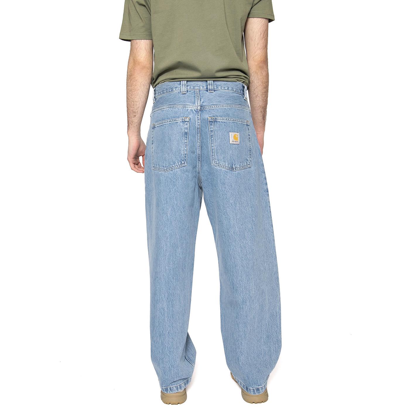 Brandon Pant Blue - Pantaloni Denim Jeans Uomo Blu I031246.0112  CARHARTT WIP 