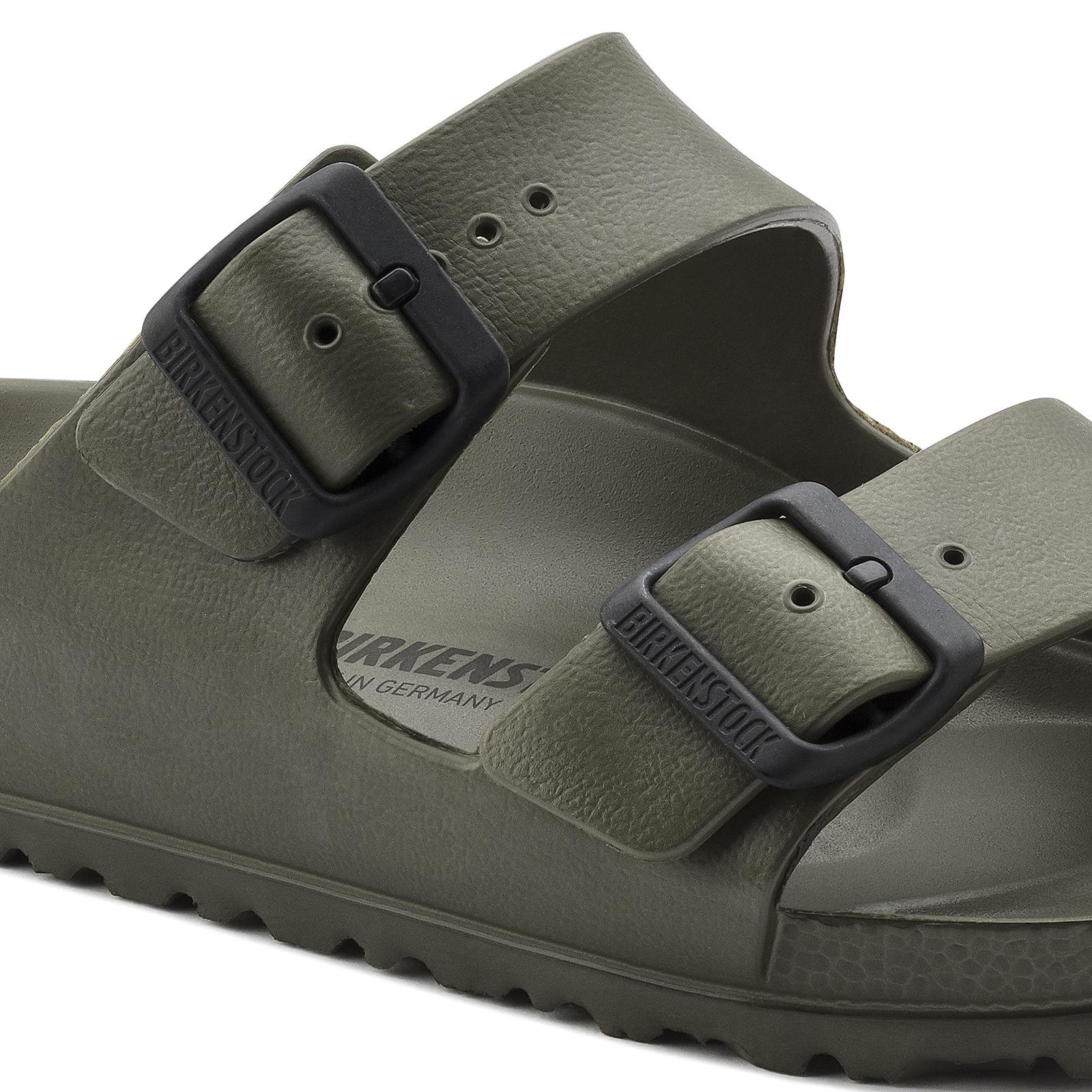 Arizona Eva Sandal Calzata Stretta - Khaki - Sandali Uomo Beige 129491  BIRKENSTOCK 