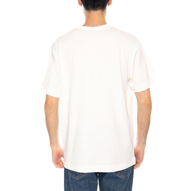 POCKET TEE WORN WHITE - Maglietta Girocollo Uomo Bianca 112371499 WHT WRANGLER 