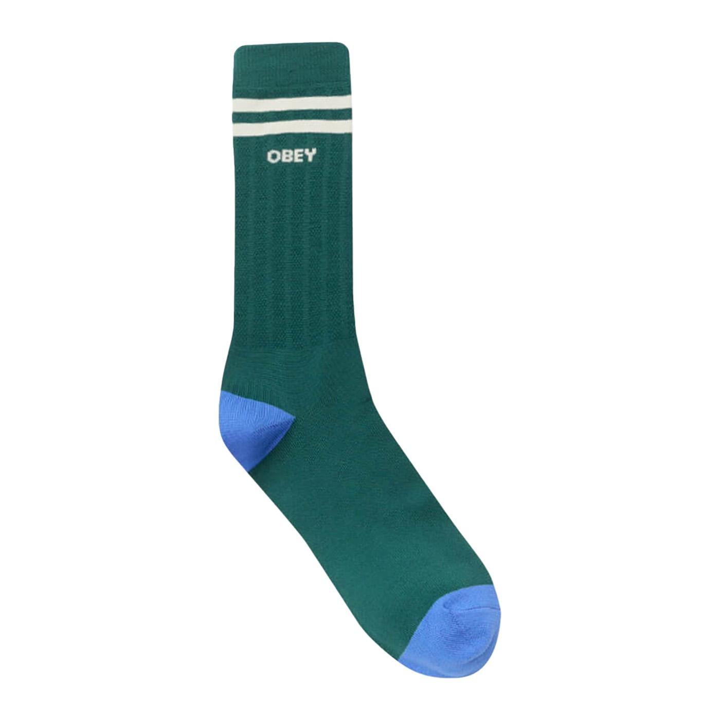 Obey Soccer Socks - Calzinin Verdi 100260191 GUB OBEY 