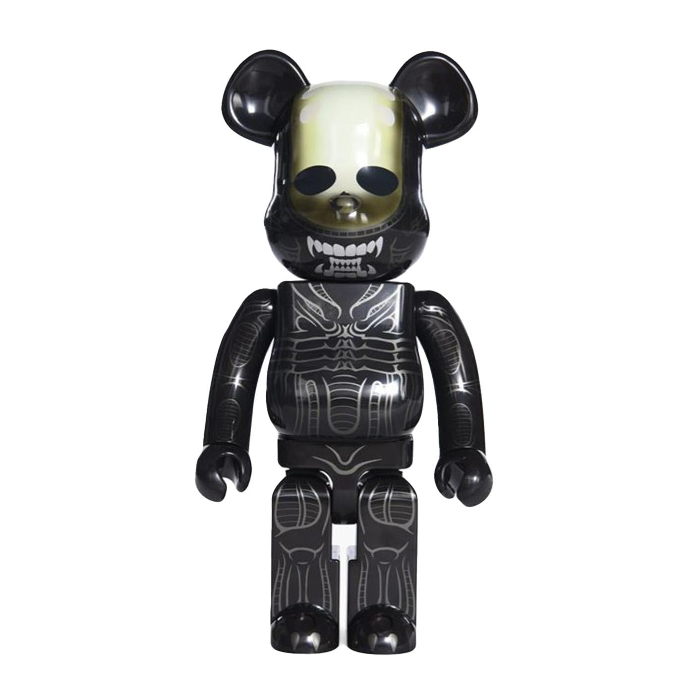 Bearbrick Alien - Multicolor - Pupazzo Gadget Toy - Toy Medicom Multicolore KKMD400ALIE-1  MEDICOM TOY 