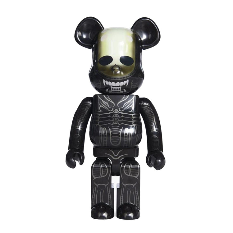Bearbrick Alien - Multicolor - Pupazzo Gadget Toy - Toy Medicom Multicolore KKMD400ALIE-1  MEDICOM TOY 