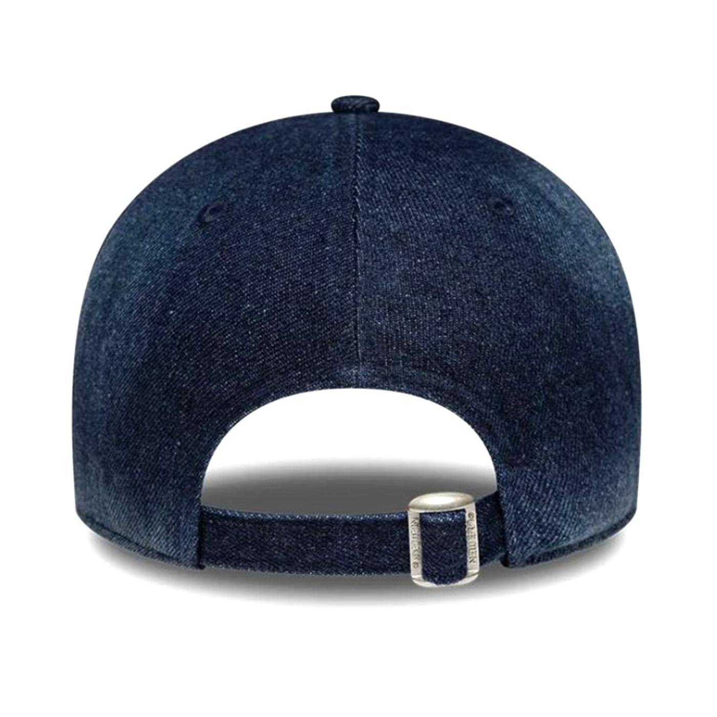 FEMALE DENIM 9TWENTY® AF NEW YORK YANKEES NAVY - Cappellino con Visiera Blu<BR/><BR/><BR/><BR/><BR/><BR/><BR/> 60856302 NVY NEW ERA 