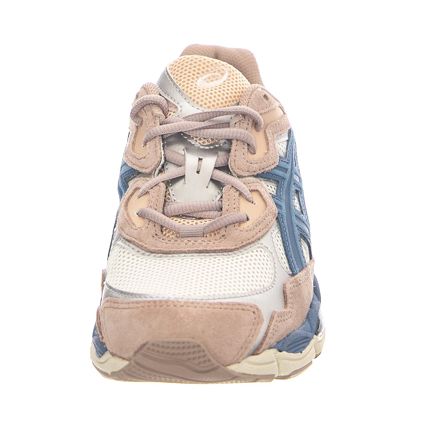 W' Gel-NYC Cream / Grey Floss - Scarpe Stringate Profilo Basso Donna Grey / Multicolore 1202A429-104  ASICS 