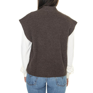 Maglia Donna 250 - Gilet Donna Marrone W264M27W555-250  SKILLS 