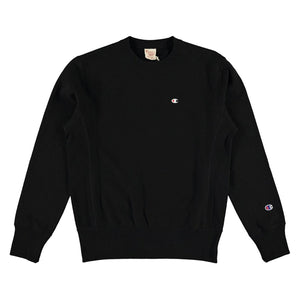 Crewneck Sweatshirt Small Logo Black 210965-KK001SS18  CHAMPION 