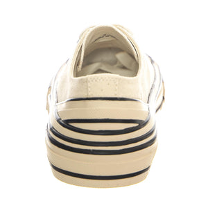 Endorphin Dark Cream Canvas - Scarpe Donna Beige PLSJCD-037-1-14-DCRM  JEFFREY CAMPBELL 