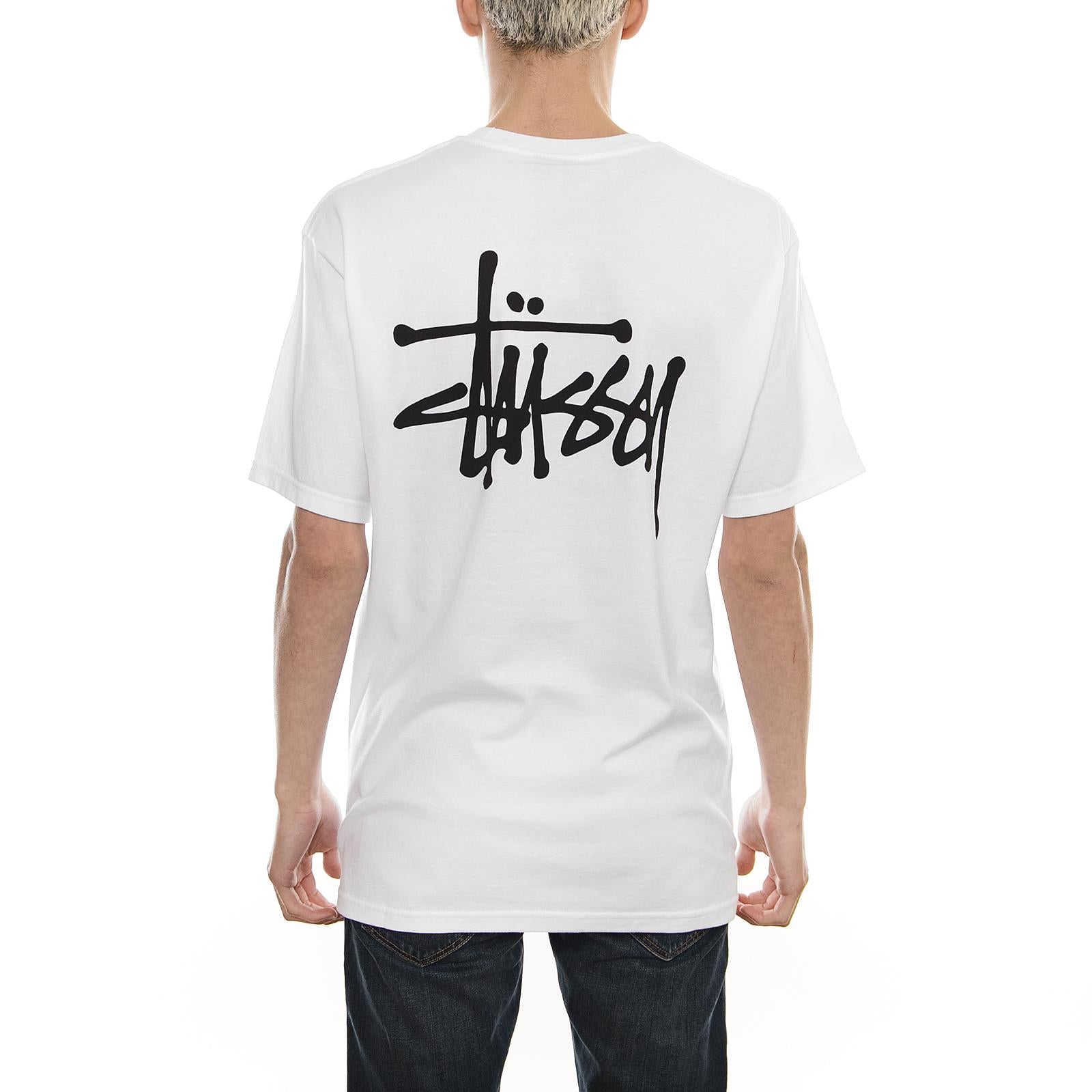 BASIC STUSSY TEE WHITE 1904181-WHITE  STUSSY 